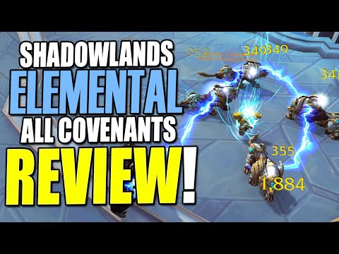⚡BEST Ele Covenant is... Elemental Shaman Deep Dive | Covenant Abilities | Shadowlands Beta