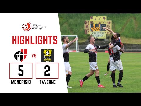 MENDRISIO-TAVERNE 5-2 | HIGHLIGHTS | Apoteosi momò in un derby bellissimo | 04.05.2025 | Prima Lega