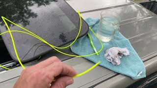 Chevy How To Stop  a Leaking Sunroof