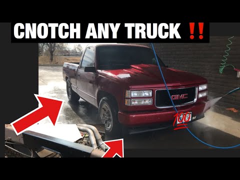 How to install a cnotch Learn how to do a cnotch on any truck!!