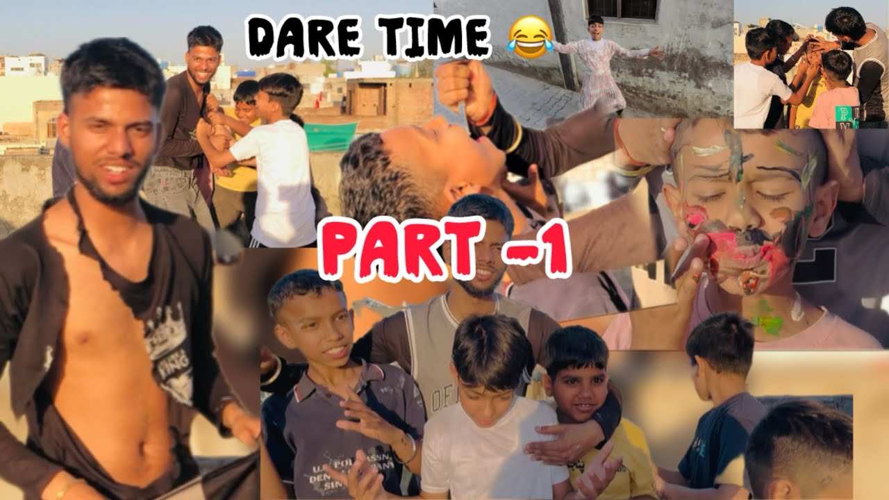 Dare challenge  part-1 #youtube #games #dare 