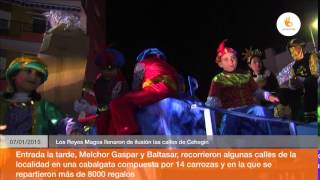 preview picture of video 'Los Reyes Magos de Oriente llenaron las calles de Cehegín de magia e ilusión'