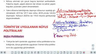 Eğitim Vadisi AYT Coğrafya 3.Föy Beşeri Sistemler 1 (Nüfus Politikaları) Konu Anlatım Videoları