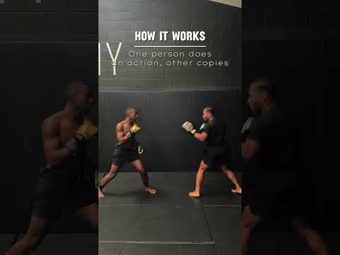 partner footwork drill