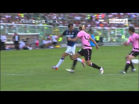 Palermo 1-2 Inter Milan 9-19-2010 Eto'o second goal  HD