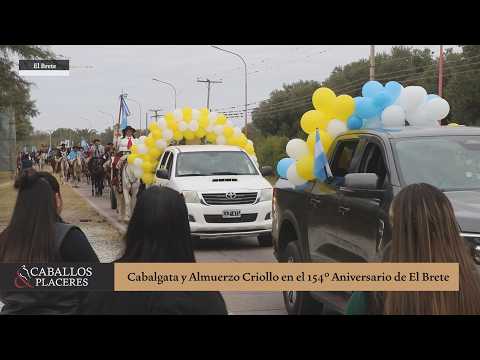 157° Aniversario de #ElBrete Cabalgata y Almuerzo Criollo 🇦🇷 #CaballosyPlaceres
