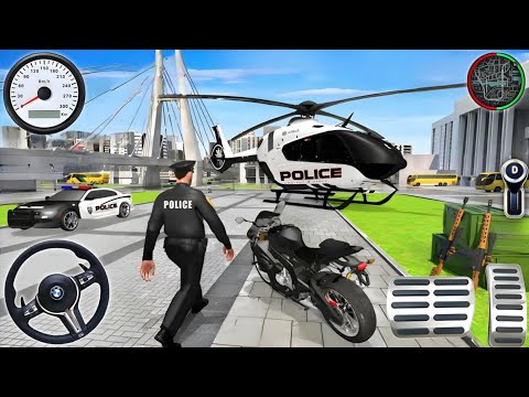 Police Car Chase Simulator 3D Game - Real Cop Cars Driving Simulator 2025 - Android GamePlay