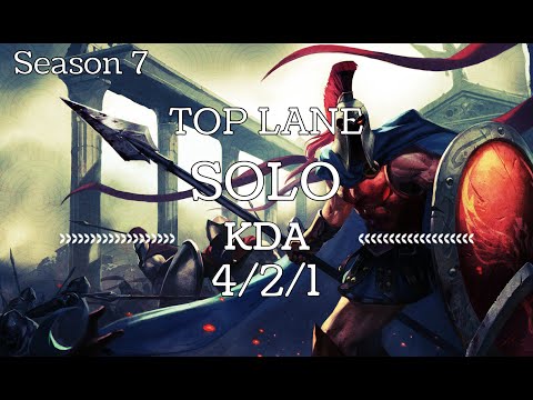Solo - Pantheon vs Fiora - NA - Gameplay Highlight S7