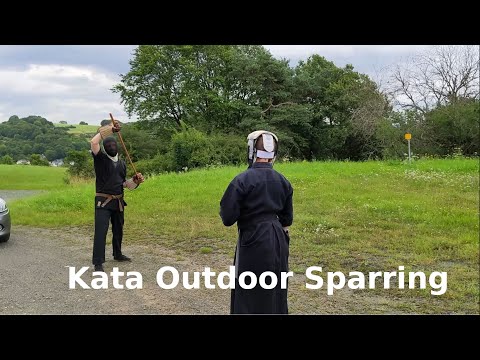 Battojutsu Outdoor Training - Kata Shodan Nihon me