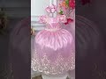 Vestido Infantil Rosa C/ Renda Realeza e Cinto de Pérolas