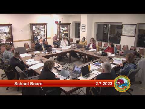 2.7.2023 School Board Budget Workshop