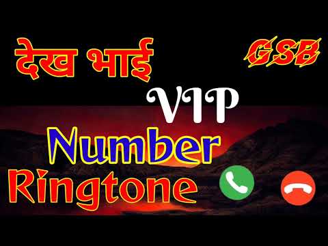देख भाई आपने जिस नंबर पर फोन किया है वो एक VIP Number hai Vip Number Ringtone download free
