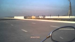 Speeding Thunder: Bike Ride Taj Yamuna Expressway India's Longest Stretch Yr 2013 #askdushyant