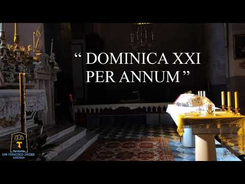 In Ascolto del Mistero “ Dominica XXI per annum ” Offertorium (D. Franco Pagano)