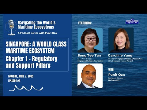 Singapore: A World Class Maritime Ecosystem | Chapter 1 - The Regulatory and Support Pillars