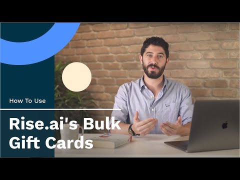 Create Gift Cards in Bulk w/ Rise.ai | Store Credit & Gift Card solutions for your online brand