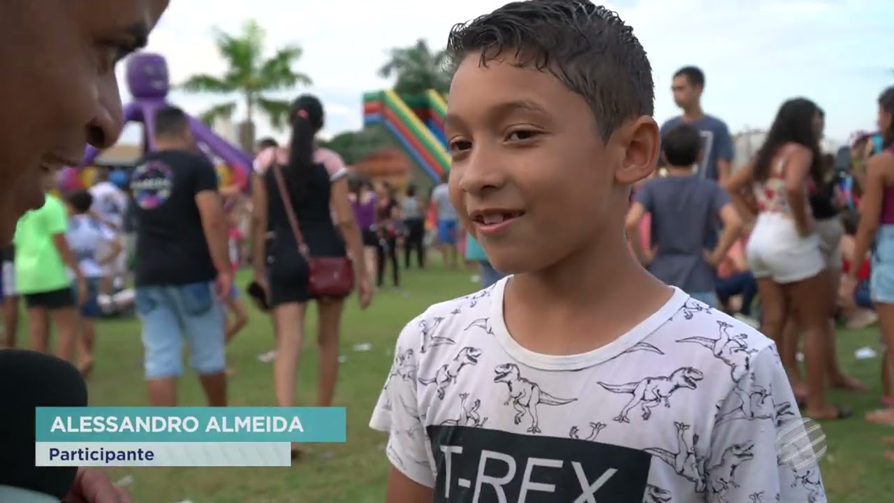 EVENTO DE DIA DAS CRIANÇAS REÚNE FAMÍLIAS NO CENTRO DE EVENTOS ROBERTO MUNARETTO