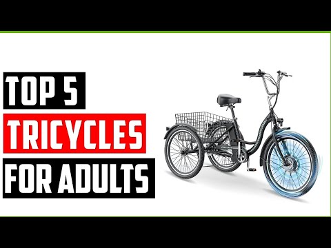 ✅Best Electric Tricycles For Adults | Top 5 Electric Trike 2023 ~ Top E-Trikes For Adults