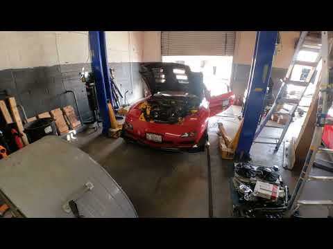 RX7 FD stock port 603 hp dyno