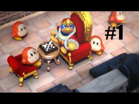 Let's Play Kirby:  Planet Robobot #1 - Patched Plains