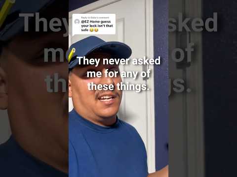 Company responds to their lock getting opened with a milk jug.