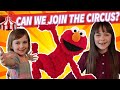 Indiana And Connor Layne S Sesame Street Circus ADVENTURE For Kids