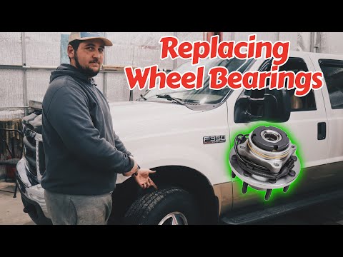 How To Replace Wheel Bearings on a 2000 F-350 4x4 Dually