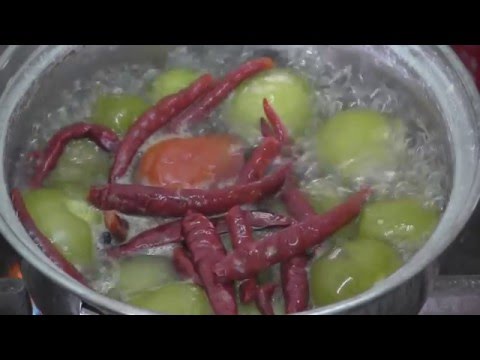 Salsa picante para tacos de barbacoa.- RecetasdeLuzMa.