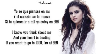 Selena Gomez, Camilo - 999 (English Translation) (Lyrics/Letra)