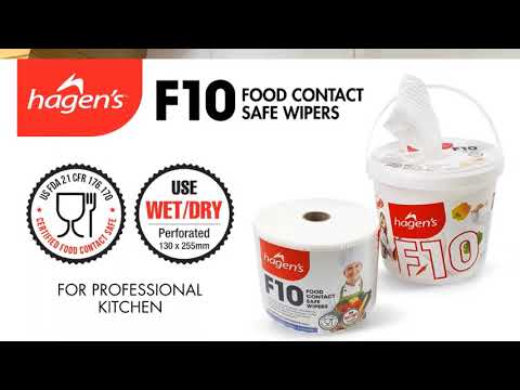 Hagens F10 Food Contact Safe Wiper
