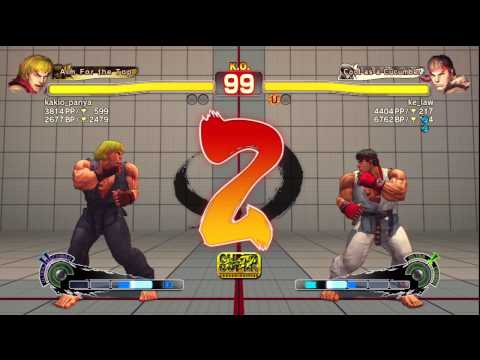 kakio_panya [Ken] vs. ke_law [Ryu] | SSF4 Arcade Edition