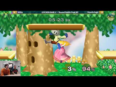 Golden Bair X Melee Singles RR Pool B5: Jubby vs Wavebringer