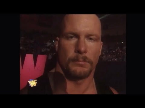 Stone Cold Steve Austin V Bob Holly Then Looking For Bret Hart Debut Of Music WWE Raw 11-11-1996