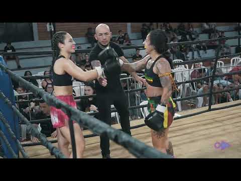 Paola Guimarães (Rasthai) x Júlia Gums (Aron thaiboxing) - The Contenders 12/11/2022
