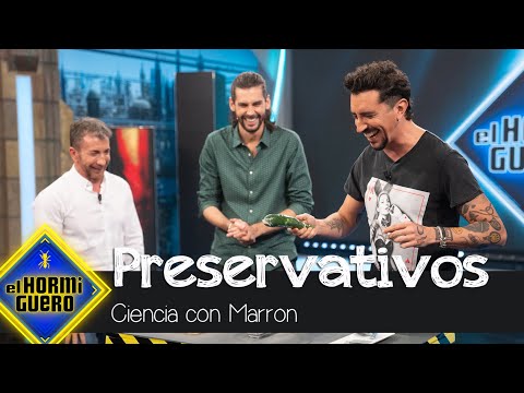 Marron pone al límite la resistencia de un preservativo - El Hormiguero