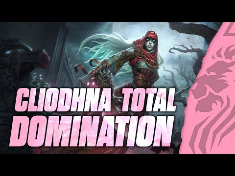 HOW TO JUNGLE AGGRESSIVELY WITH NEW GOD CLIODHNA - SMITE