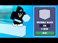I secretly used INVISIBLE BLOCKS in Roblox Bedwars..
