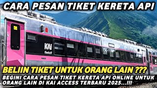 Download lagu CARA PESAN TIKET KERETA API ONLINE UNTUK ORANG LAIN DI KAI ACCESS 2025 ‼️ CUKUP PAKAI HP mp3