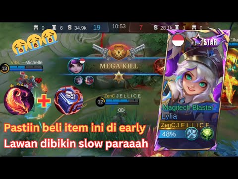 BUILD LYLIA TERSAKIT 2024 ❗️DIJAMIN WINSTREAK 😁😁😁