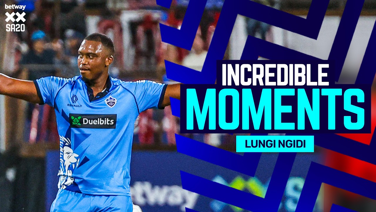 Incredible Moments | Lungi Ngidi takes League's first hat-trick