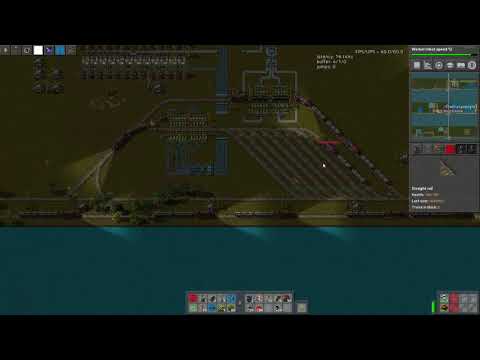 Factorio - 27 Seconds of train congestion to the tune of seinfeld - Redmew highlight?
