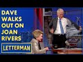 DAVID LETTERMAN - Dave Walks Out On Joan Rivers.