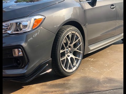 Installing New Wheels on the WRX *Enkei Raijin*