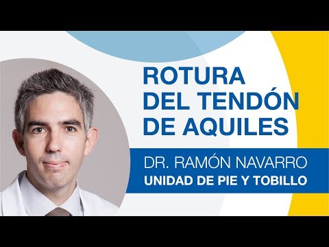 Rotura del Tendón de Aquiles