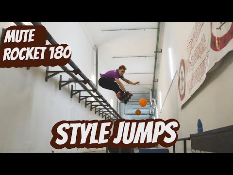 STYLE JUMPS ON INLINE SKATES - MUTE AND ROCKET 180