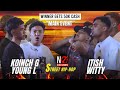 Koinch G Young L VS Itish Witty Duo Rap Battle Main Event No Excuses 2025