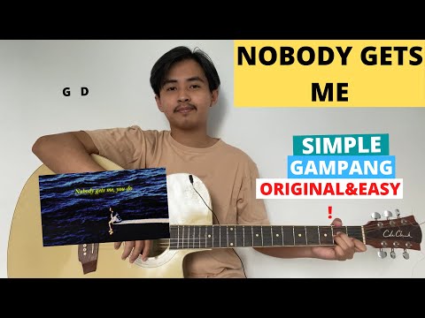 EASY GUITAR CHORDS (Nobody Gets Me - SZA) (Guitar Tutorial) Easy Original Chords!