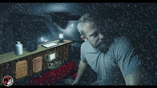 Rainy Solo Truck Camping in the Mountains - Surrounded By Bears - ASMR - Camping Adventure