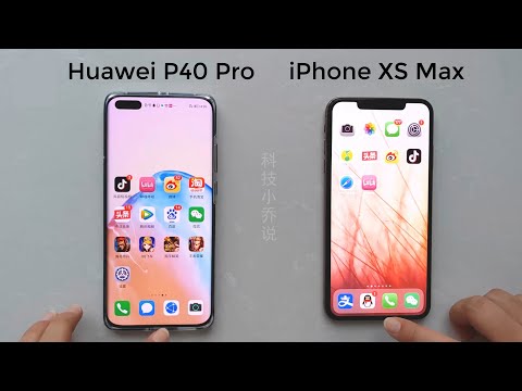 Huawei P40 Pro VS iPhone XS Max - Speed Test