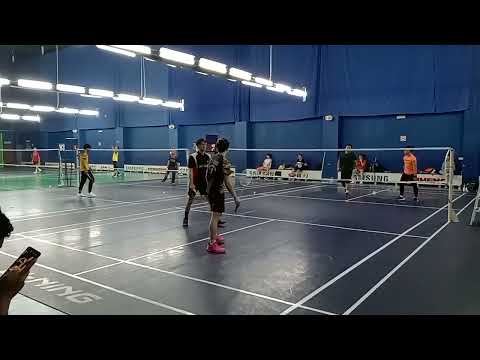 Badminton MuhibbahTeam Men's Double Sparring - Xt / Elson Vs Azimi / Hafiy
